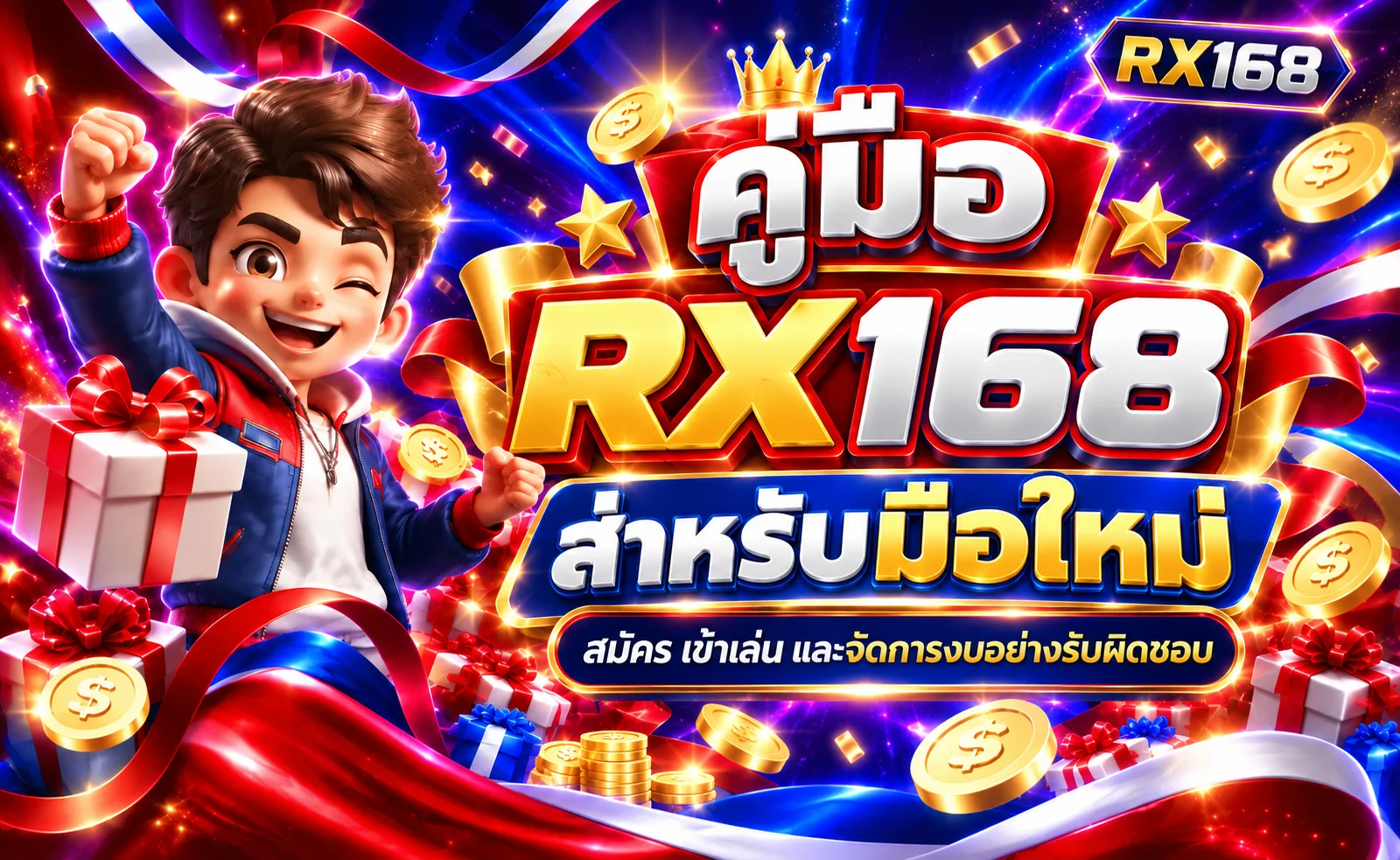 คู่มือ RX168 สำหรับมือใหม่ ทางเข้า สมัคร และใช้งานปลอดภัย